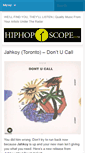 Mobile Screenshot of hiphopscope.com